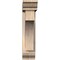 Ekena Millwork Westlake Traditional Smooth Bracket w/ Offset Brace, Douglas Fir, 5 1/2"W x 20"D x 24"H BKT0604X20X24WTL01SDF - alternate 3